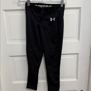 Under Armour Kids Black Baseball Pants